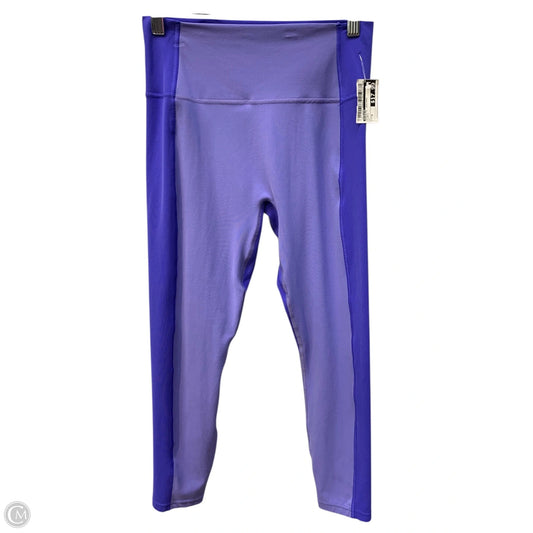 Athletic Leggings By Athleta In Purple, Size: M