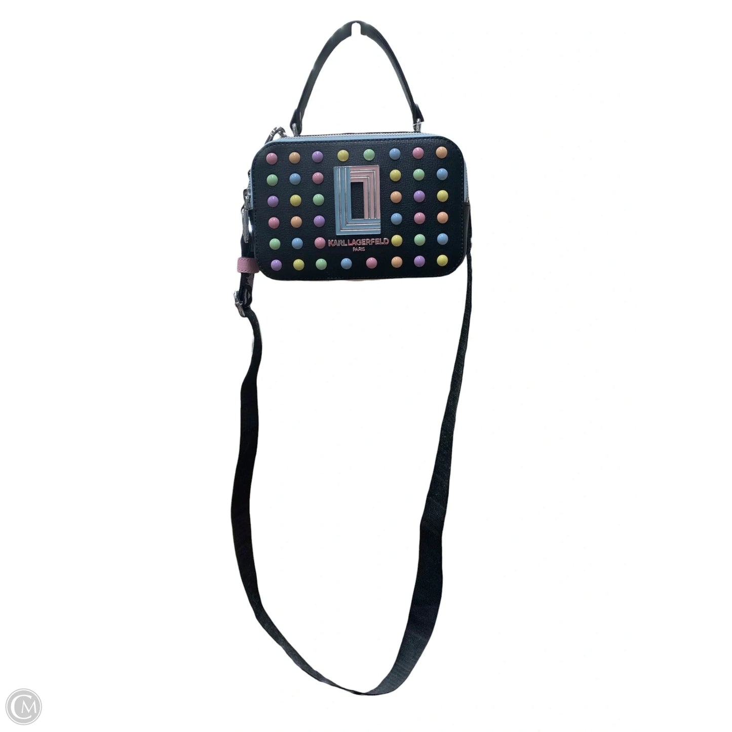 Crossbody Designer By Karl Lagerfeld, Size: Medium