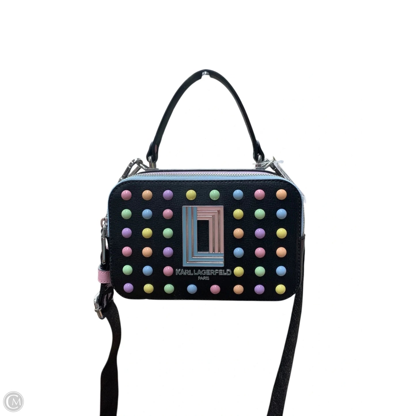 Crossbody Designer By Karl Lagerfeld, Size: Medium