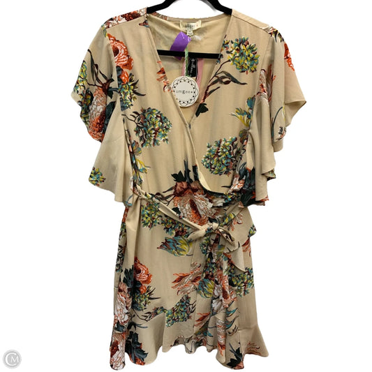Dress Casual Midi By Umgee In Floral Print, Size: 1x