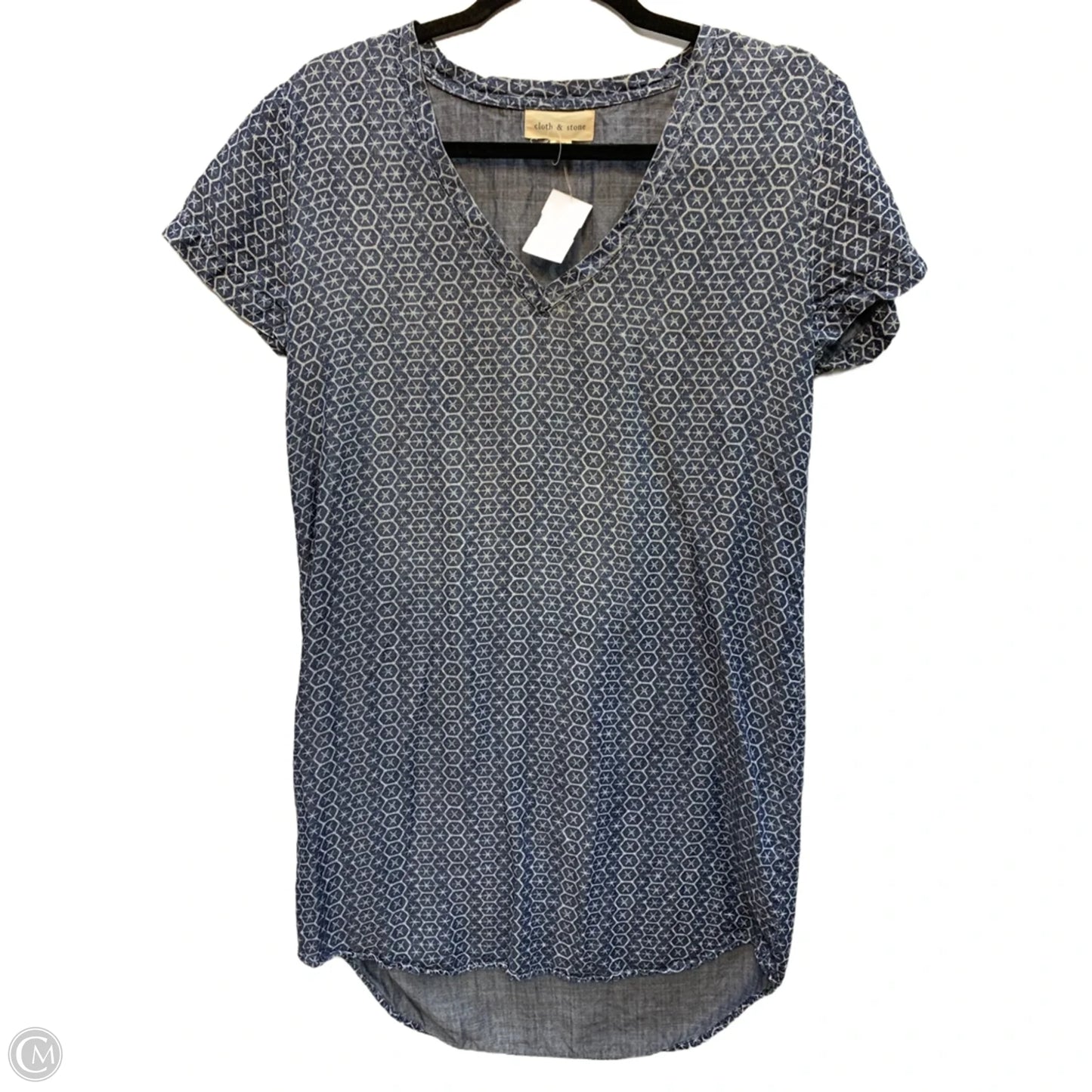 Dress Casual Short By Cloth & Stone In Blue, Size: S