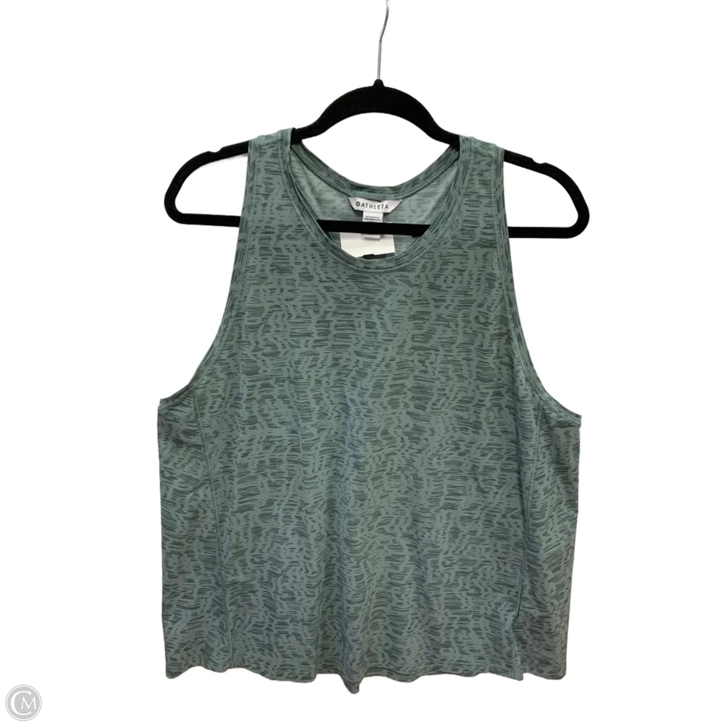 Athletic Tank Top By Athleta In Green, Size: 1x