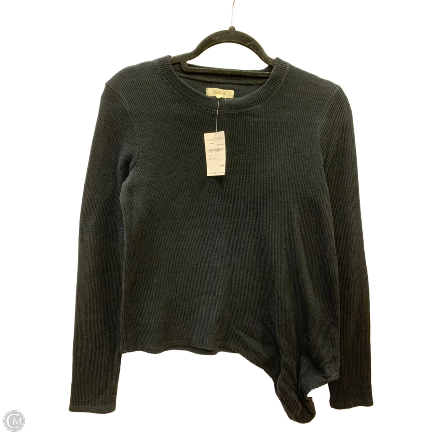 Top Long Sleeve By Madewell In Black, Size: S