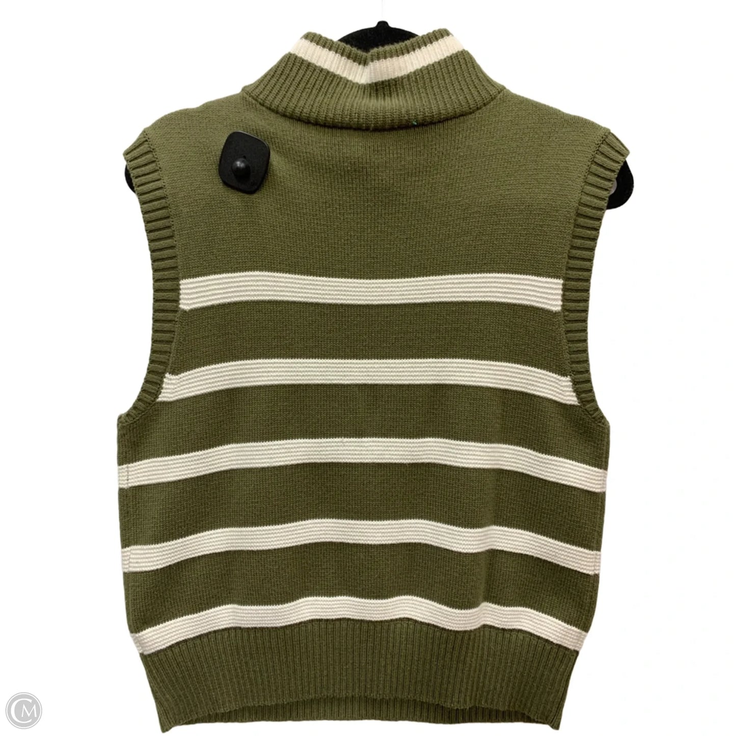Vest Sweater By Talbots In Green, Size: S