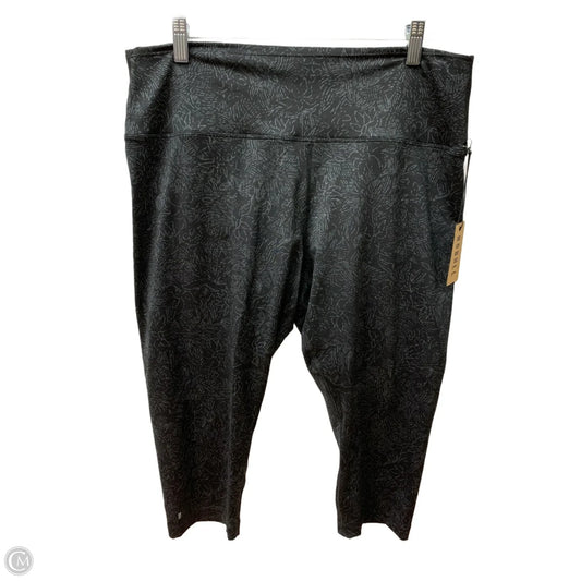 Athletic Leggings Capris By Clothes Mentor In Black, Size: Xxl