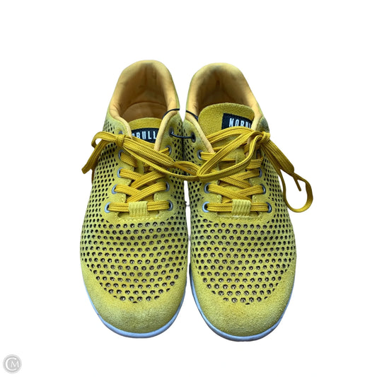 Shoes Athletic By NO BULL In Yellow, Size: 9.5