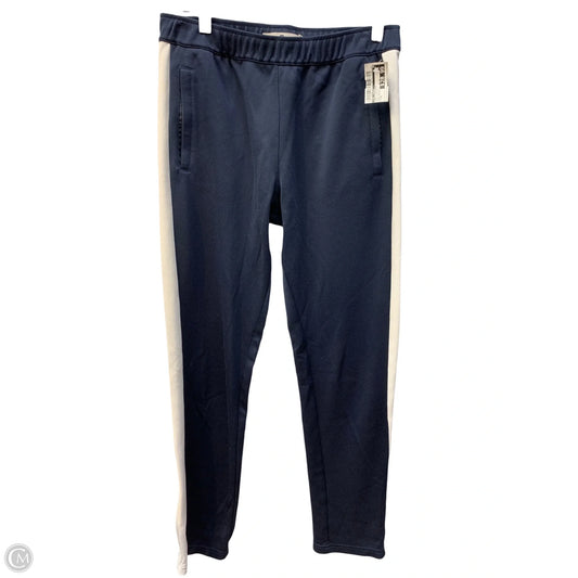 Pants Designer By Tory Burch In Blue & White, Size: M