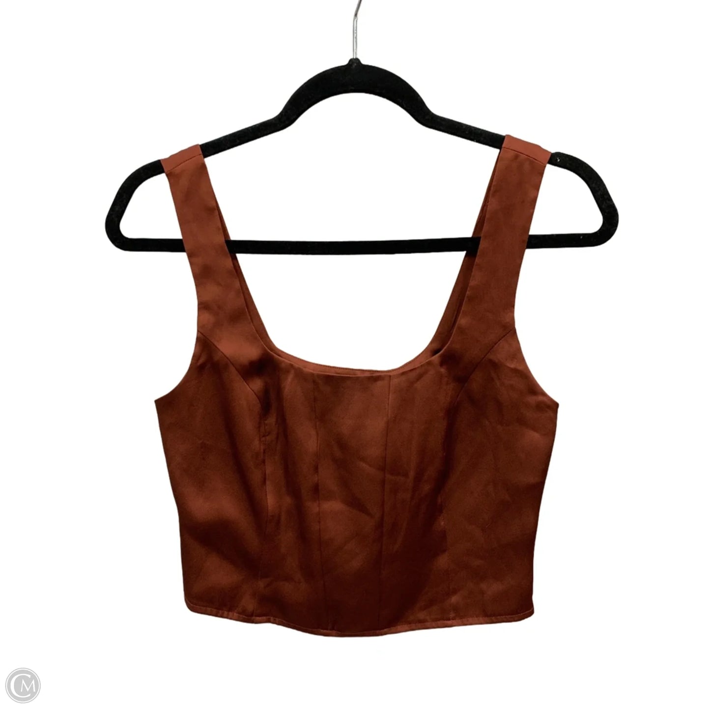 Top Sleeveless By Express In Orange, Size: Xs