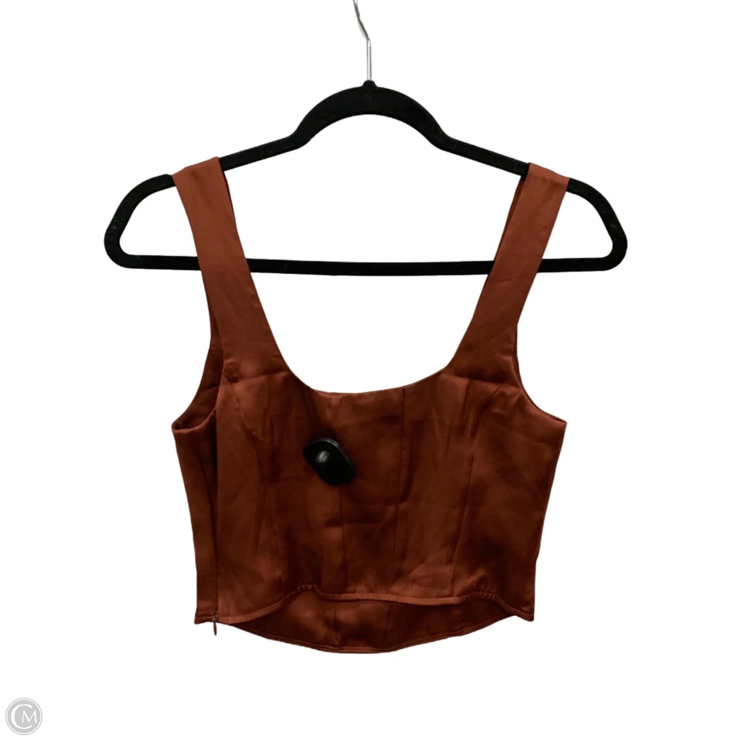 Top Sleeveless By Express In Orange, Size: Xs