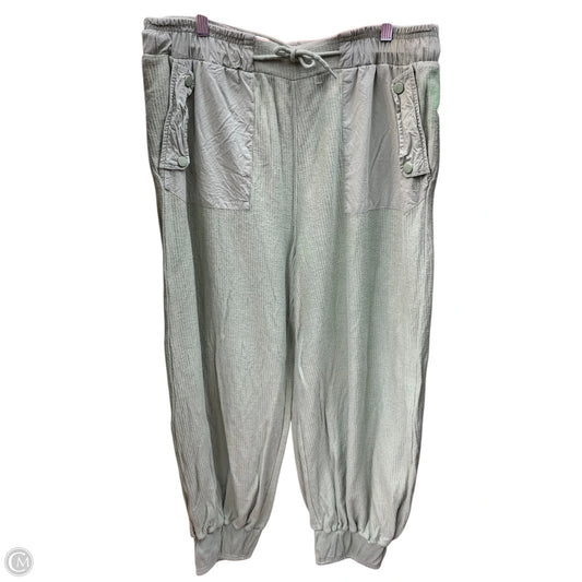 Athletic Pants By Free People In Green, Size: L