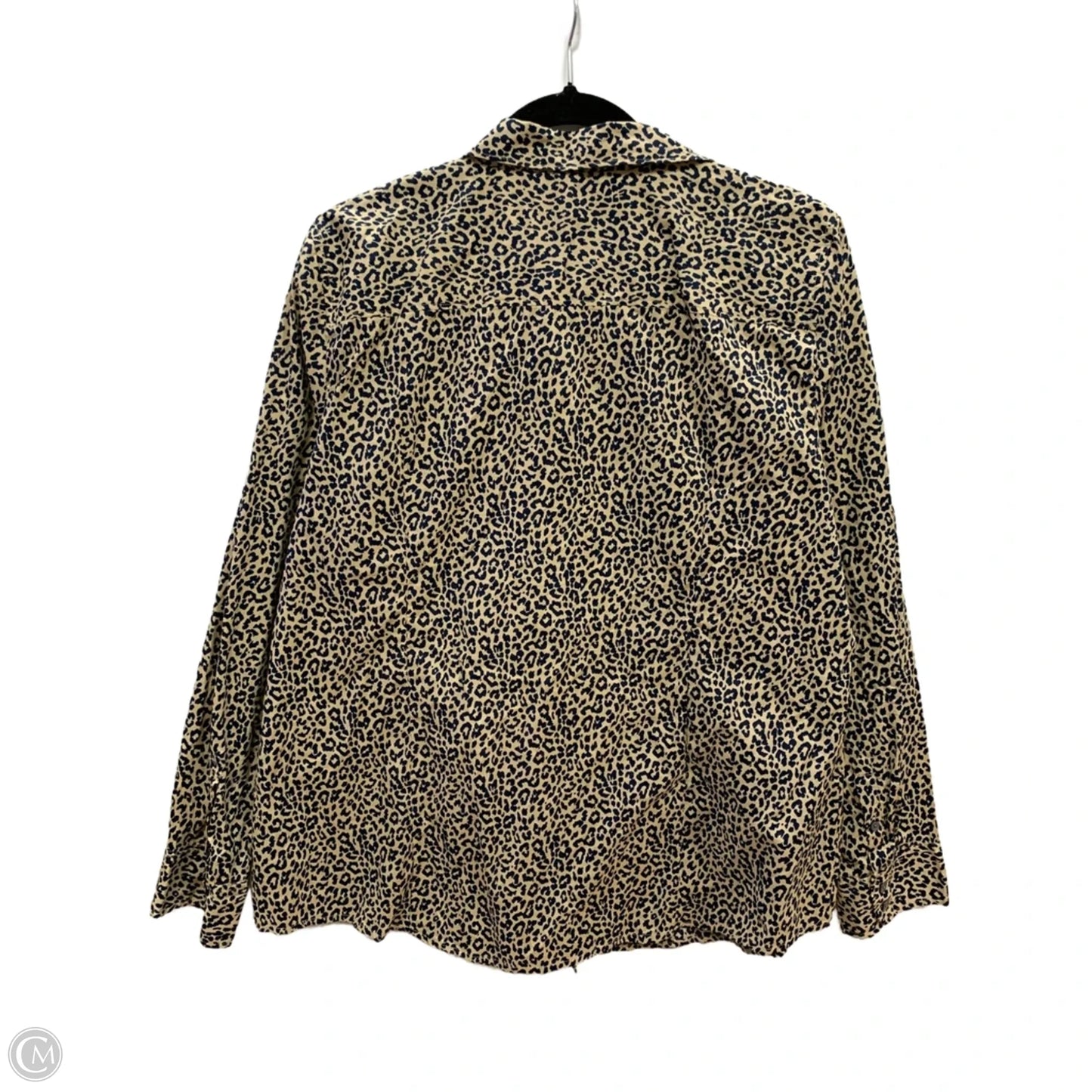 Top Long Sleeve By J. Crew In Animal Print, Size: Xxl