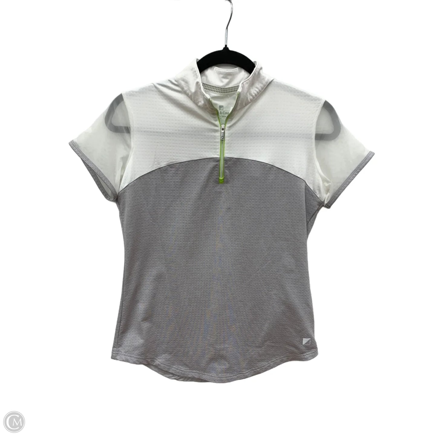 Athletic Top Short Sleeve By Bette And Court In White, Size: S
