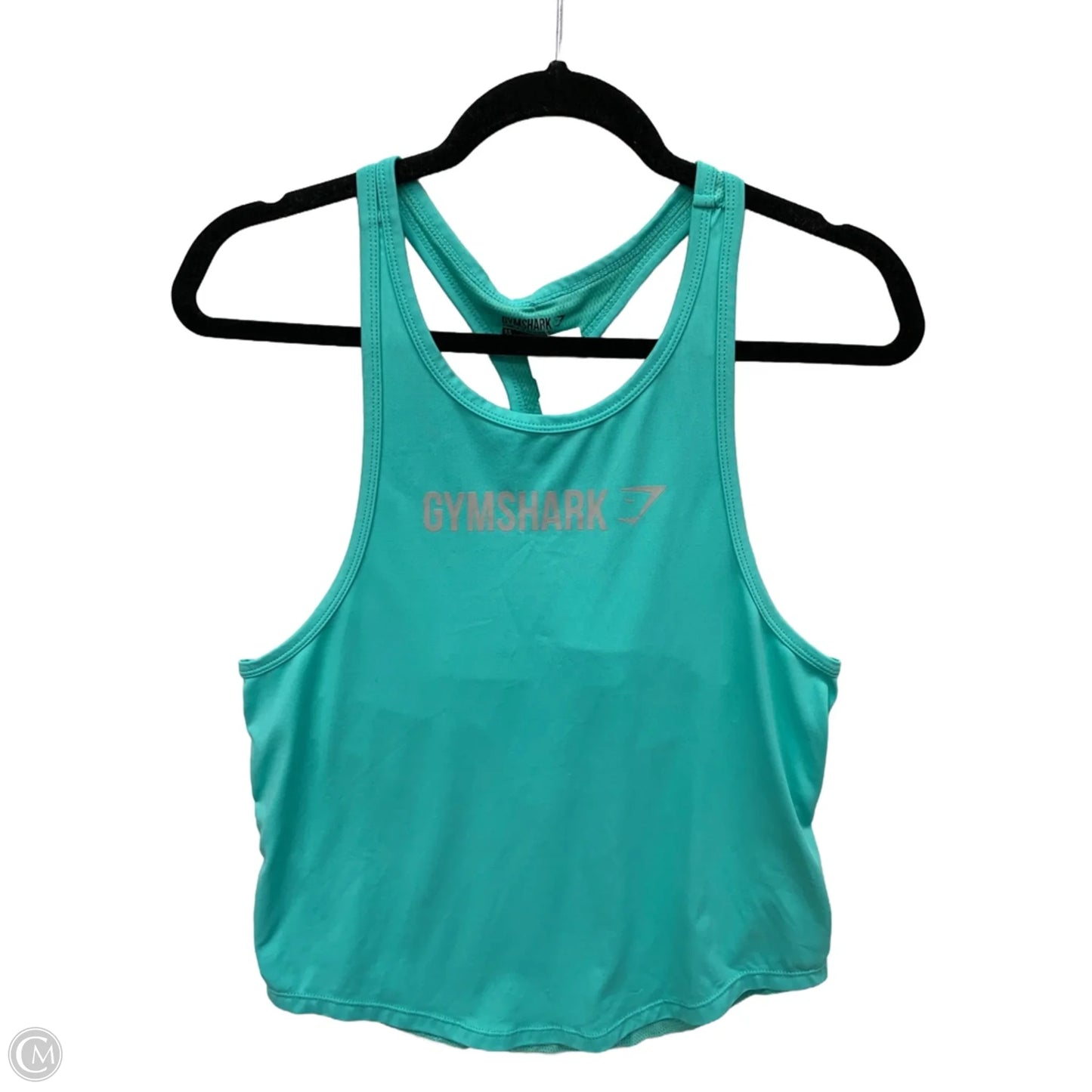 Athletic Tank Top By Gym Shark In Teal, Size: L