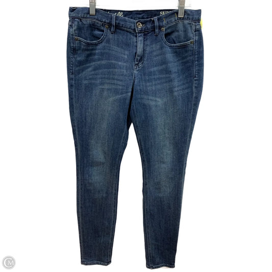 Jeans Skinny By Madewell In Blue Denim, Size: 10