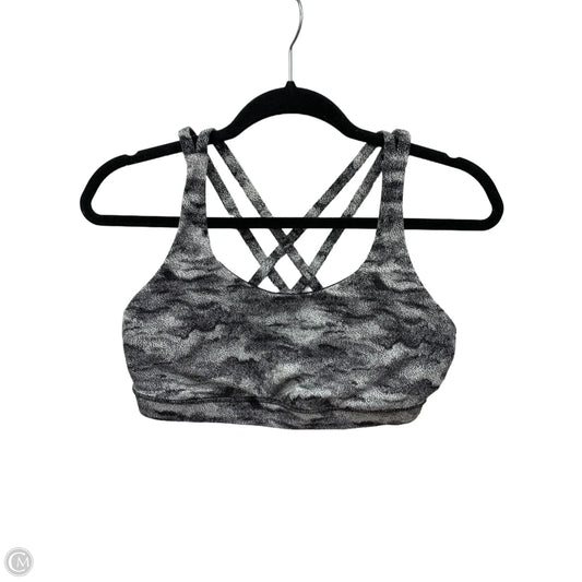 Athletic Bra By Lululemon In Grey, Size: 10