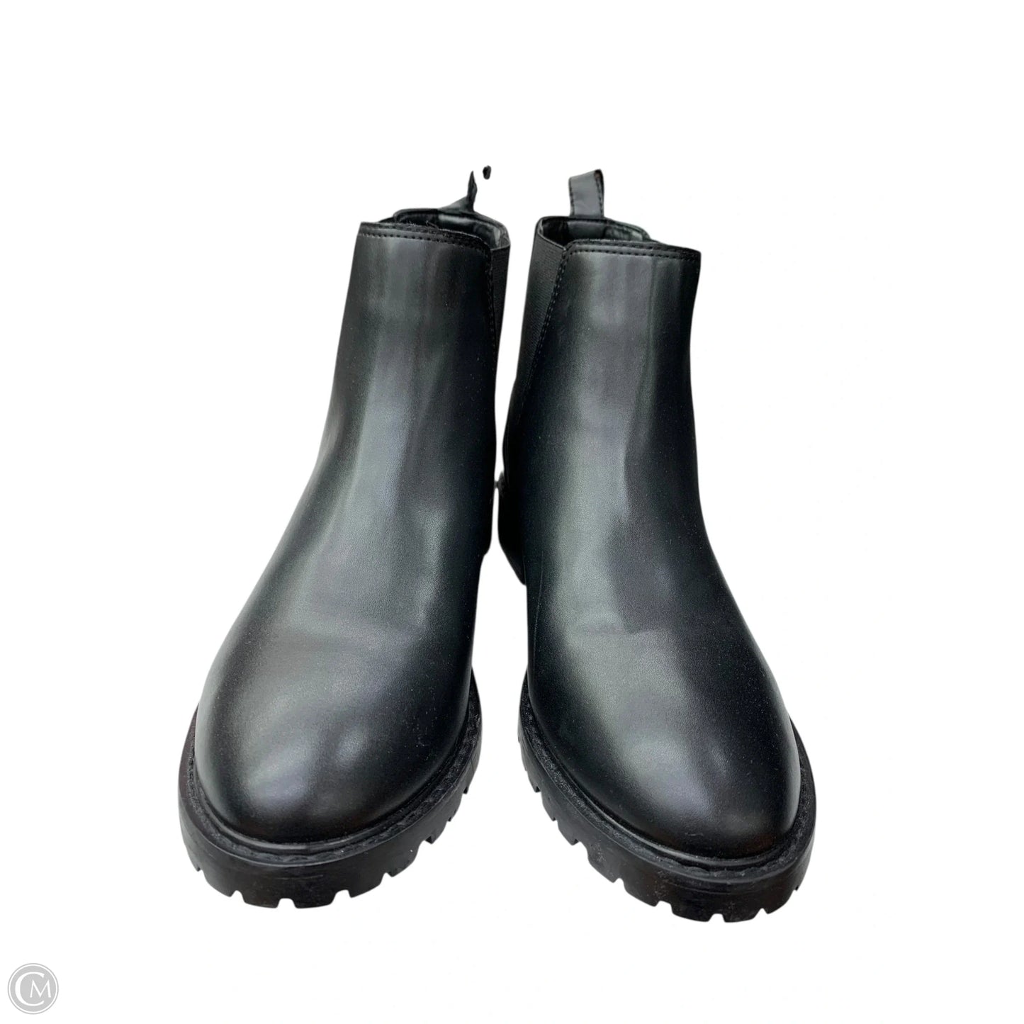 Boots Ankle Flats By Steve Madden In Black, Size: 8.5