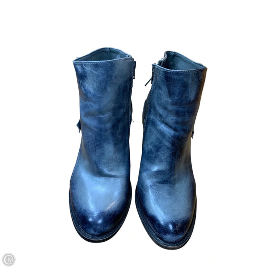 Boots Ankle Heels By Jelly Pop In Grey, Size: 10