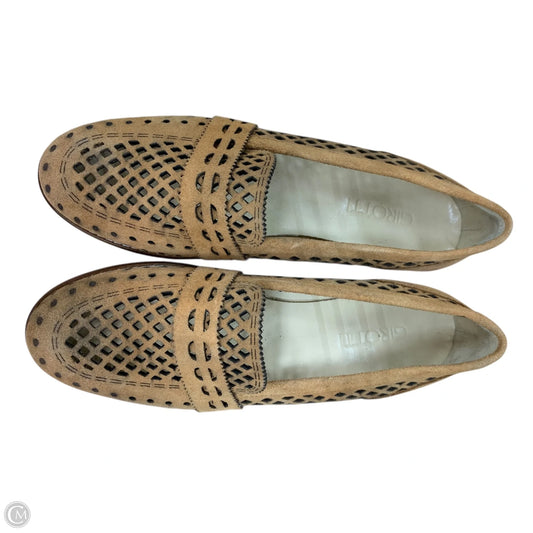 Shoes Flats By Clothes Mentor In Brown, Size: 9.5