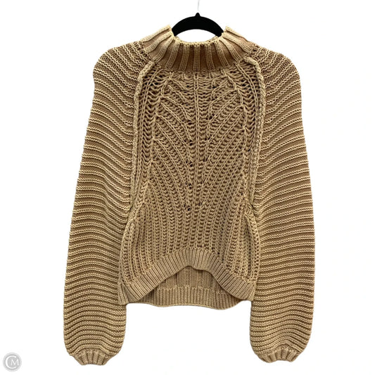 Sweater By Free People In Brown, Size: Xs