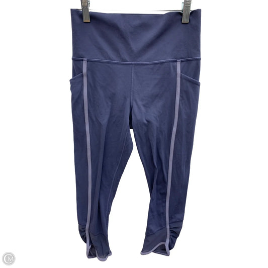 Athletic Leggings By Athleta In Purple, Size: S