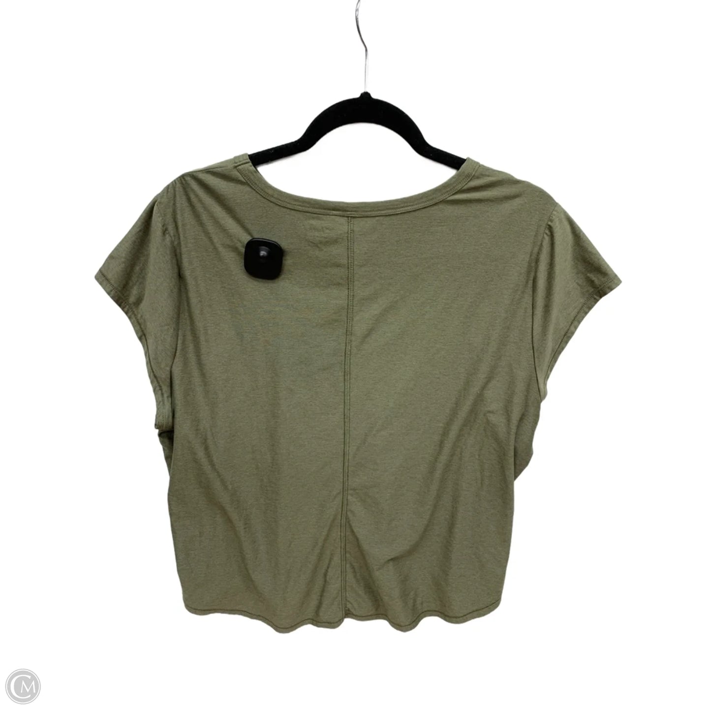 Athletic Top Short Sleeve By Old Navy In Grey, Size: Xl