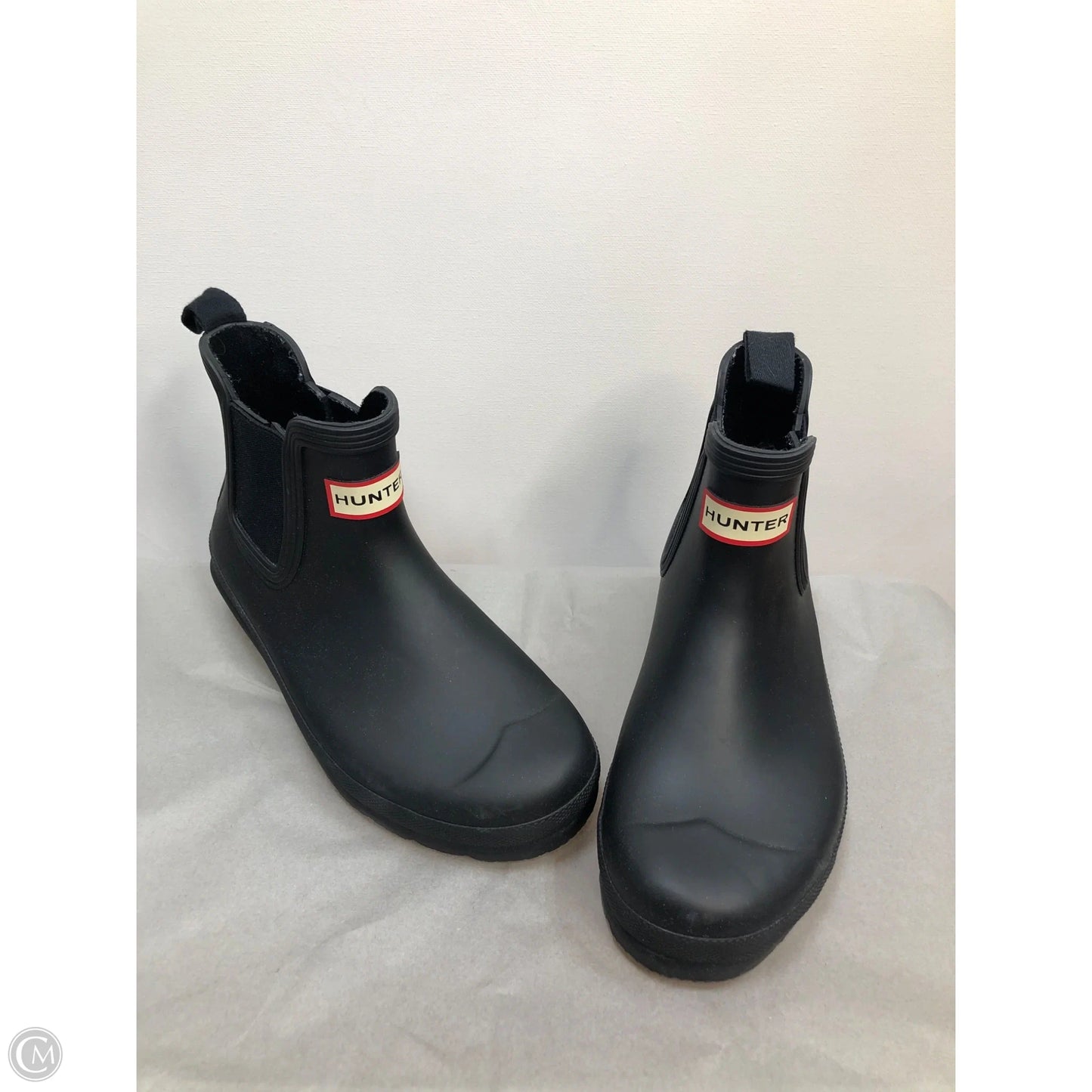 Boots Ankle Flats By Hunter In Black, Size: 6