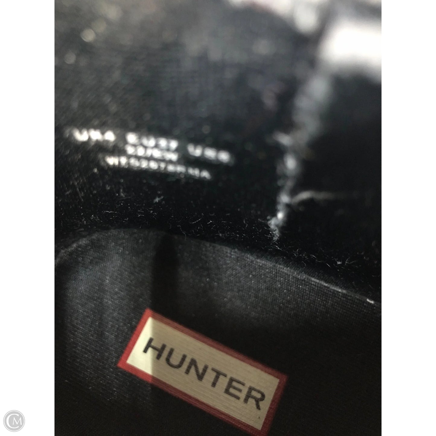 Boots Ankle Flats By Hunter In Black, Size: 6