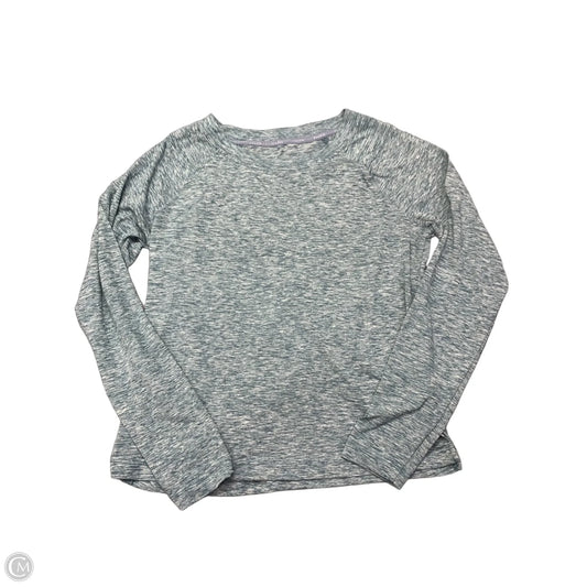 Athletic Top Long Sleeve Crewneck By Rbx In Blue, Size: S