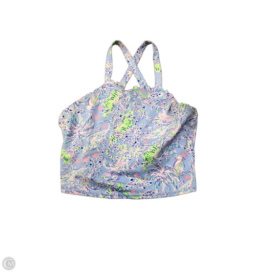 Tank Top Designer By Lilly Pulitzer In Blue, Size: L