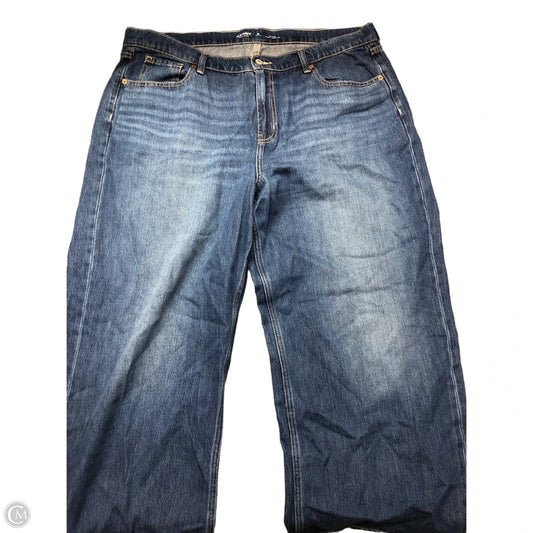 Jeans Wide Leg By Old Navy In Blue Denim, Size: 18