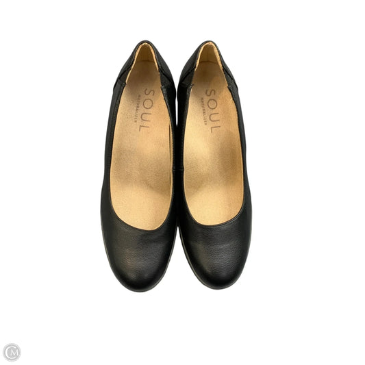 Shoes Heels Wedge By Clothes Mentor In Black, Size: 8