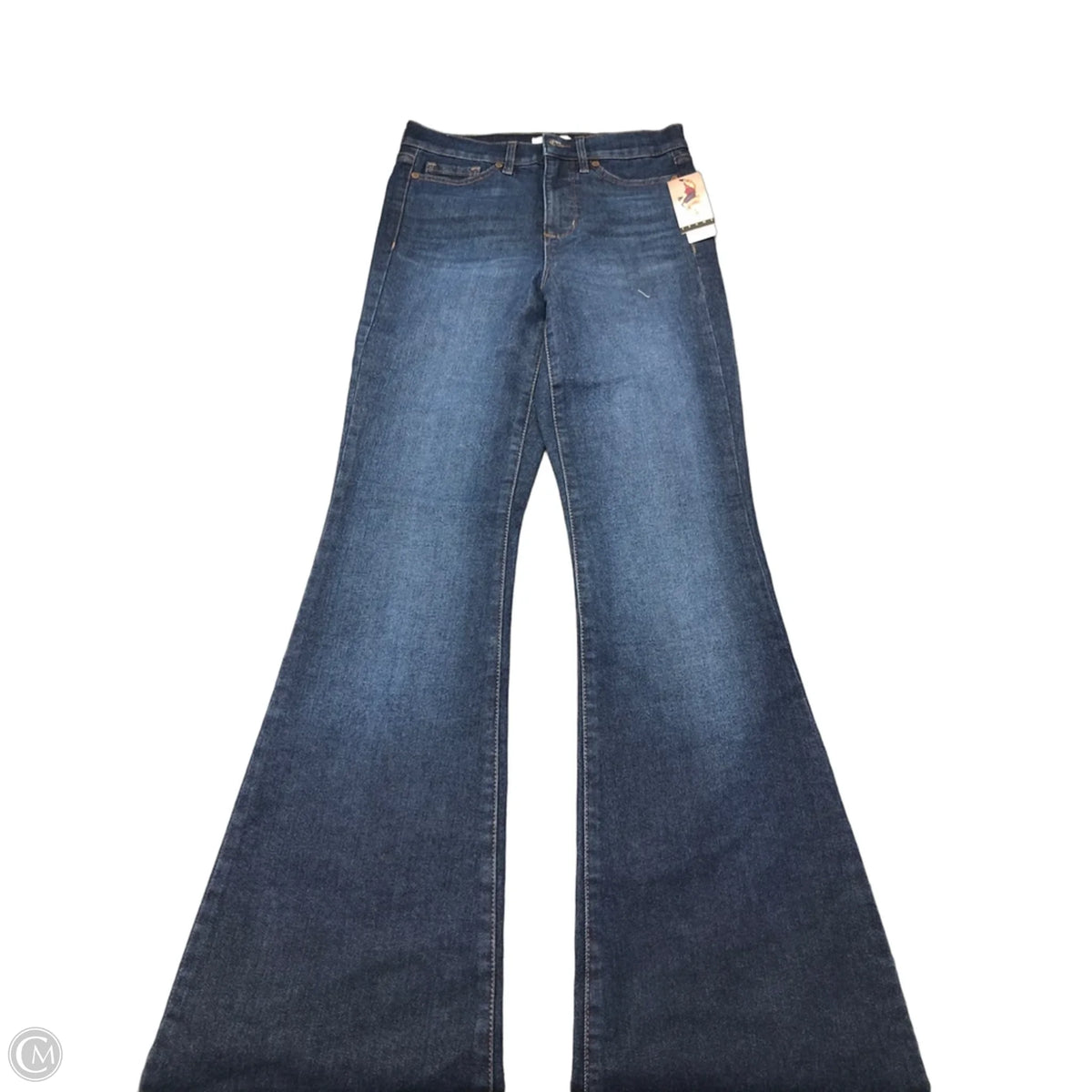 Jeans Flared By Sofia By Sofia Vergara In Blue Denim, Size: 2