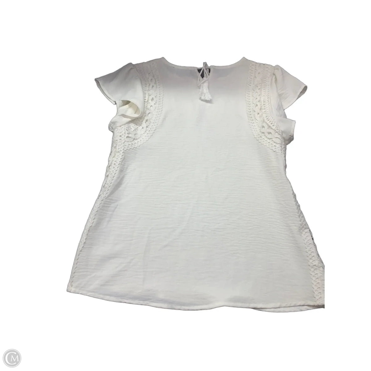 Top Sleeveless Basic By Ava & Grace In White, Size: S
