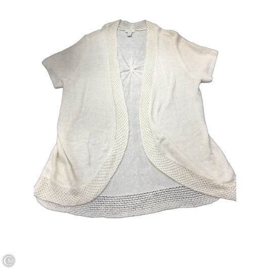 Cardigan By Chicos In White, Size: 16