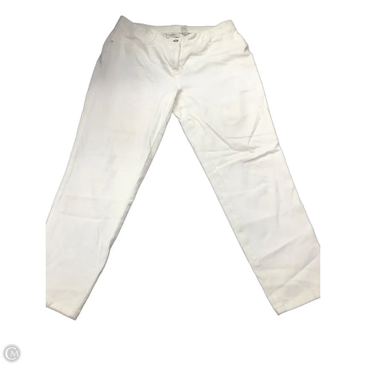 Pants Chinos & Khakis By Chicos In White, Size: 12