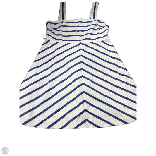 Dress Casual Midi By Draper James In Striped Pattern, Size: 16
