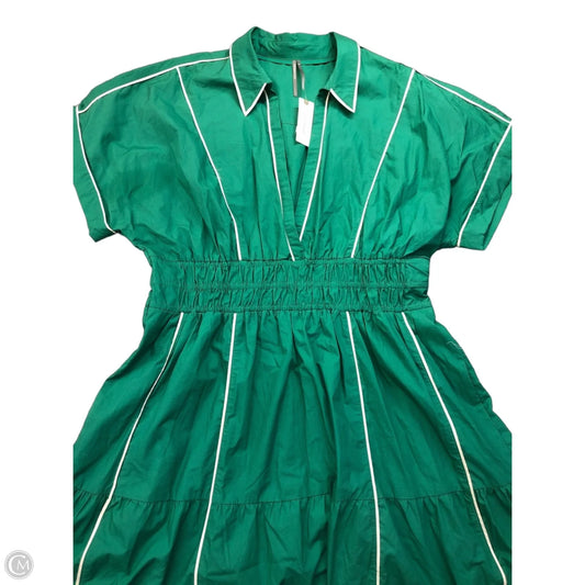 Dress Casual Maxi By Anthropologie In Green, Size: Xl