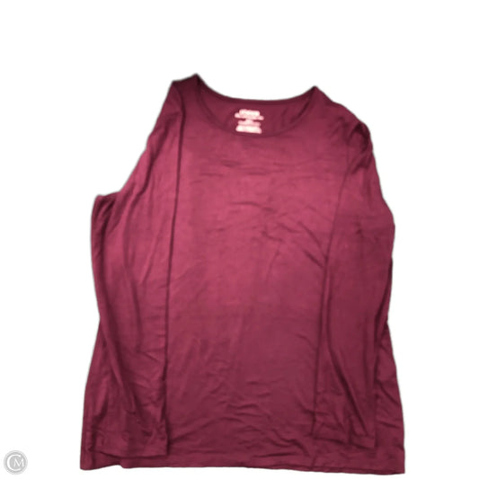 Top Long Sleeve Basic By Chicos In Purple, Size: 12