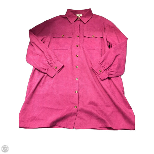 Jacket Other By Entro In Purple, Size: Xl