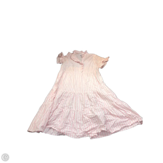 Dress Casual Midi By Crown And Ivy In Striped Pattern, Size: L