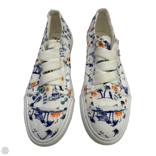 Shoes Flats By Blowfish In White, Size: 9