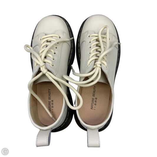 Shoes Heels Platform By Clothes Mentor In White, Size: 6