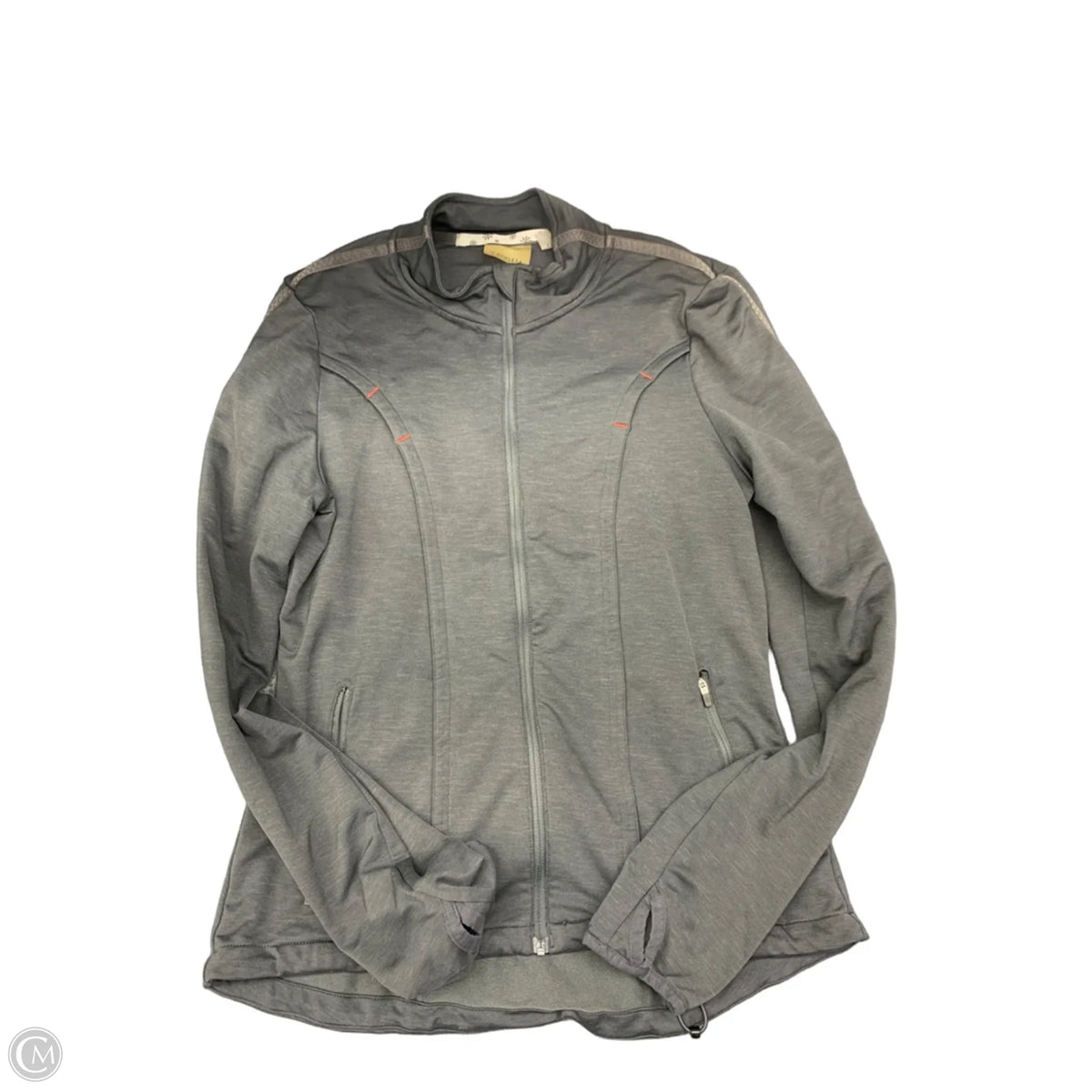 Athletic Jacket By Athleta In Grey, Size: S
