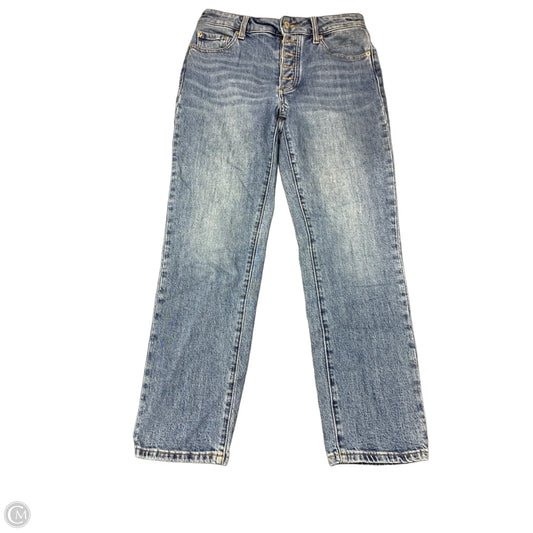 Jeans Straight By Pistola In Blue Denim, Size: 4