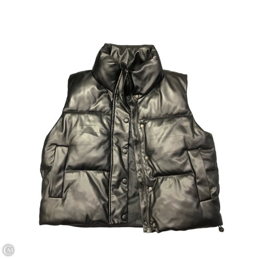 Vest Puffer & Quilted By Clothes Mentor In Black, Size: M