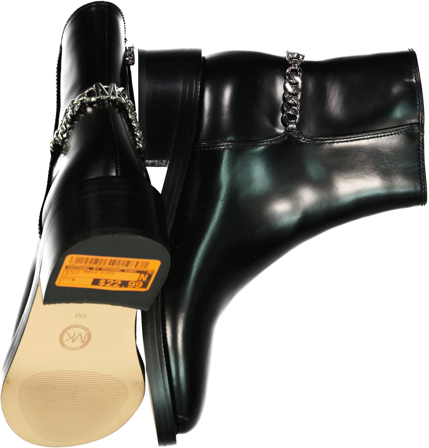 MICHAEL BY MICHAEL KORS ANKLE BOOTS FLATS Size 6
