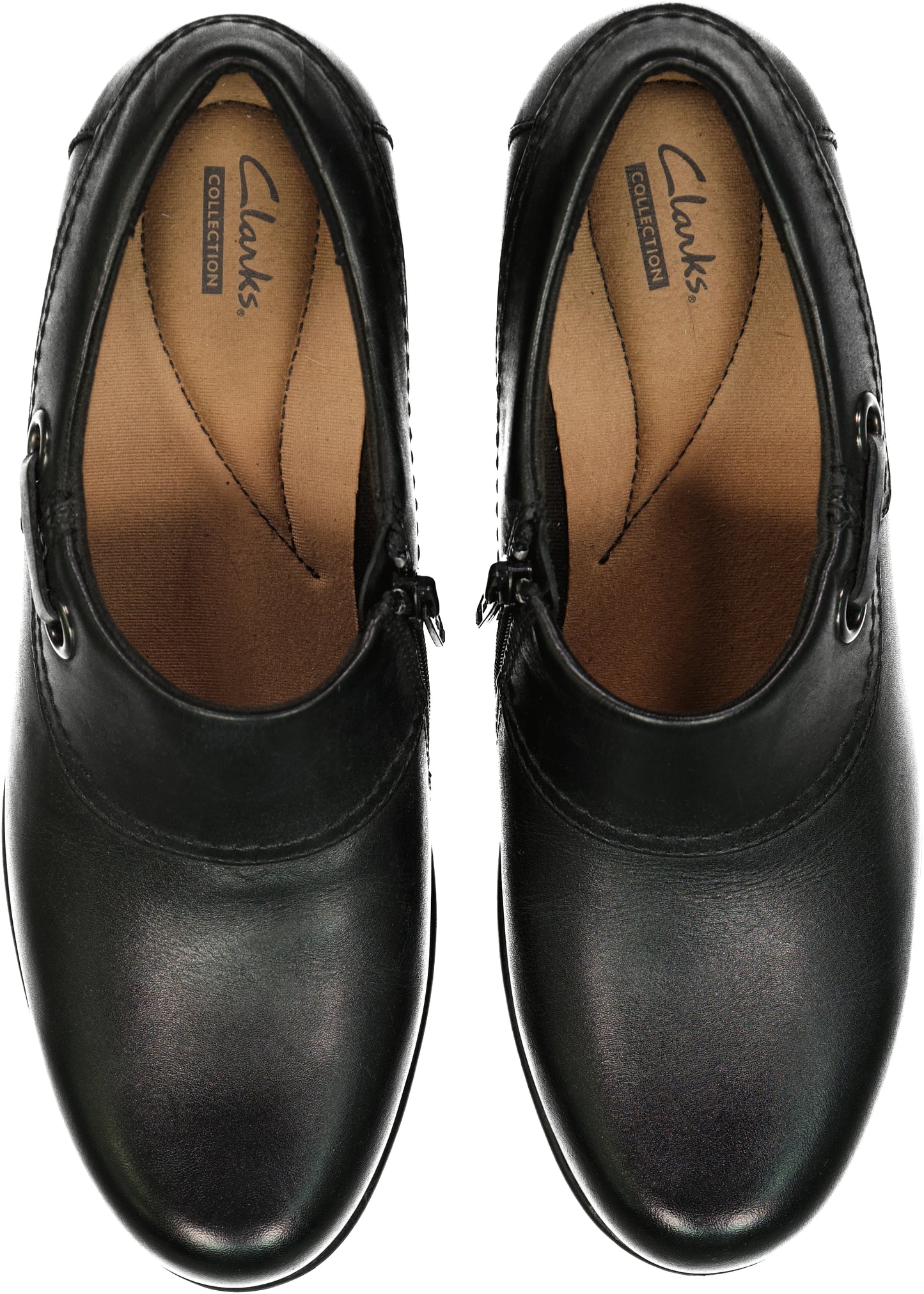 CLARKS-BOOTS ANKLE HEELS Size 9