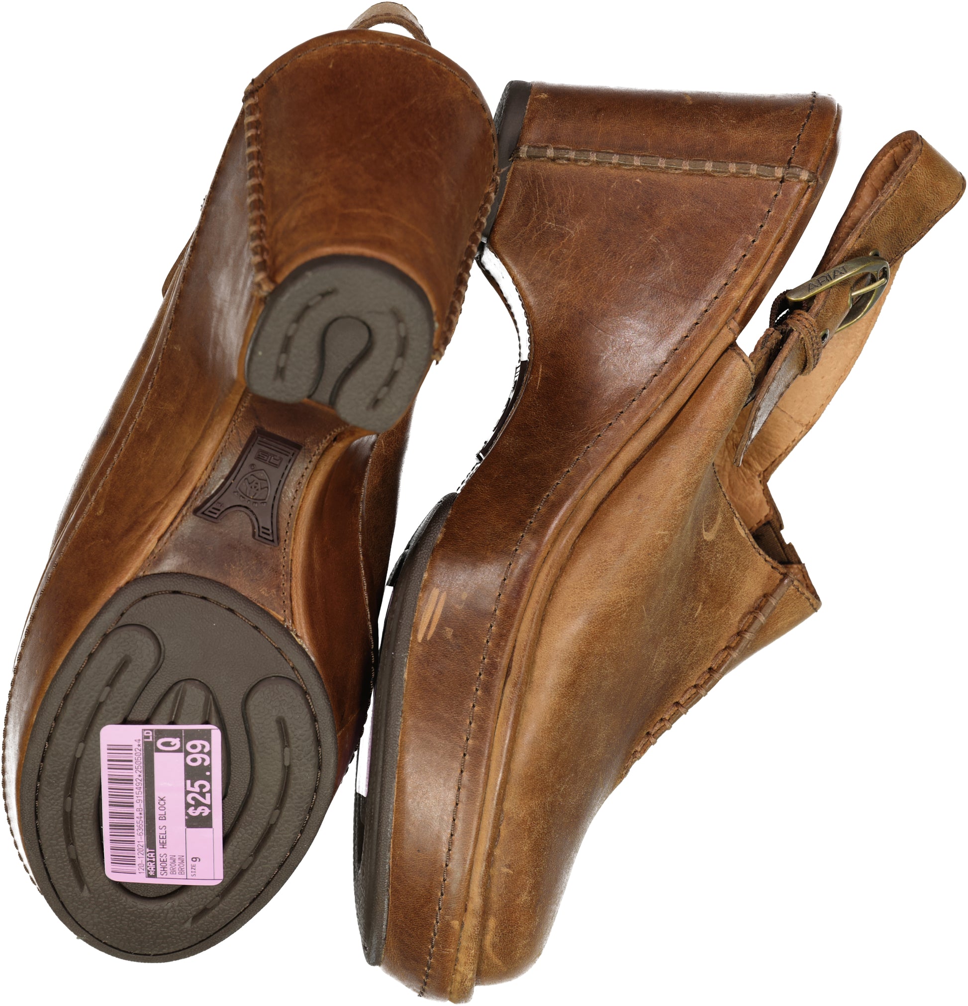 ARIAT-SHOES HEELS BLOCK Size 9