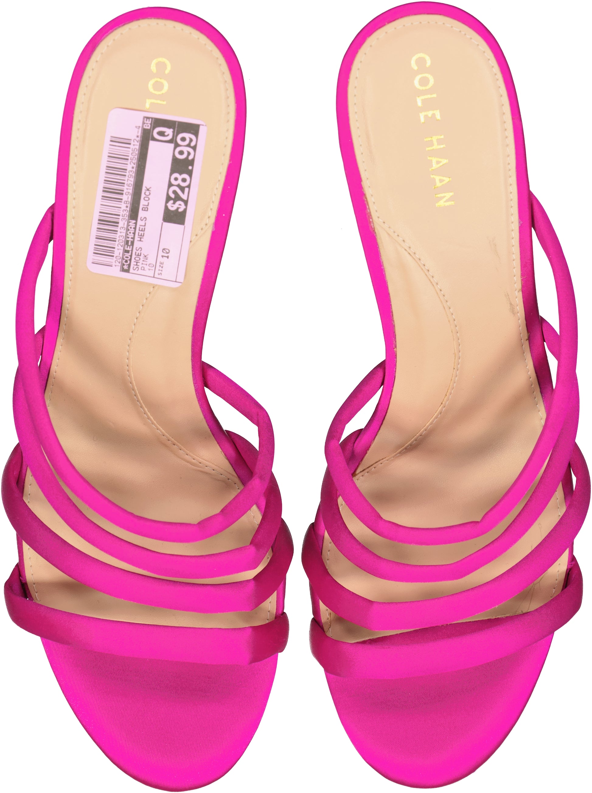 COLE-HAAN-SHOES HEELS BLOCK Size 10